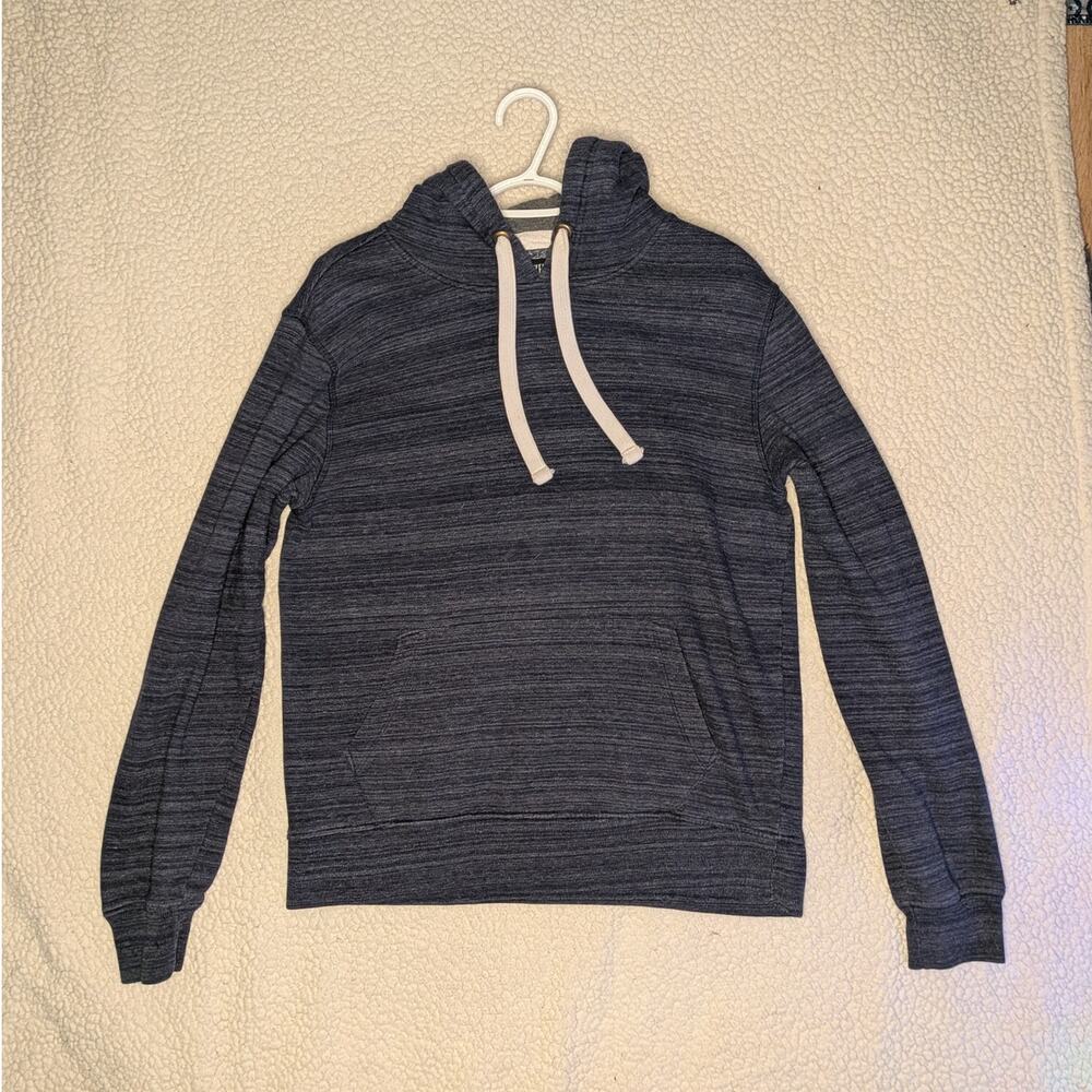 Knickerbocker Vintage Design Space-Dye Hoodie - Men's M (Charcoal Blue)